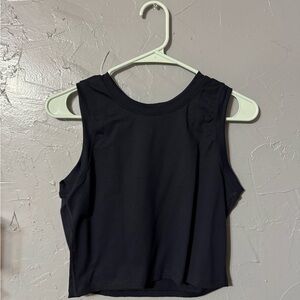 Black Sleeveless Women's Top
